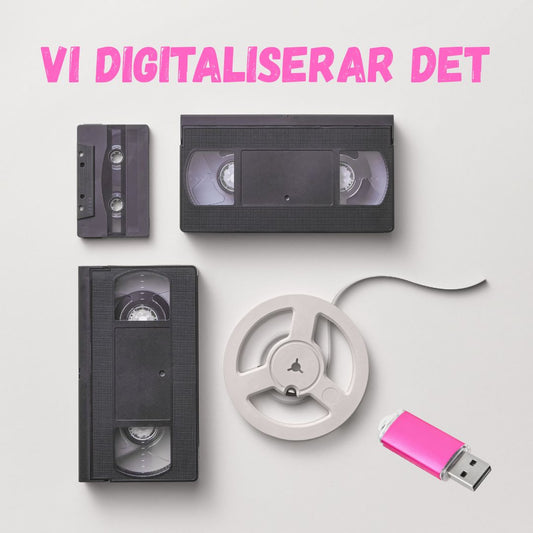 Kassettband till USB – digitalisera dina ljudband i Malmö | från 129 kr