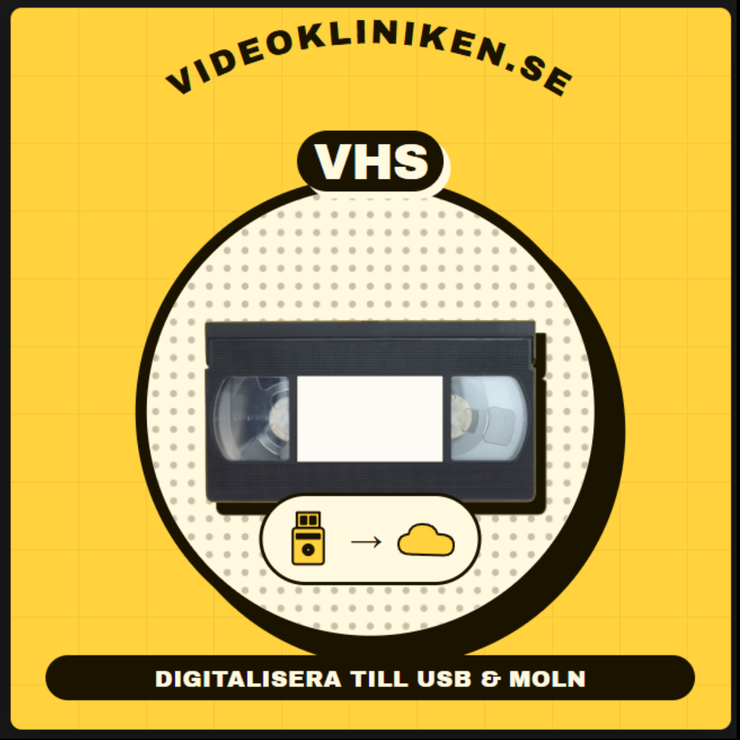 Transfer the VHS to the computer