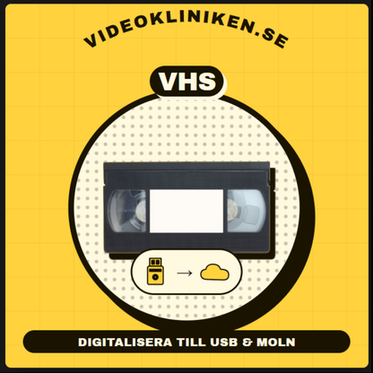Transfer the VHS to the computer