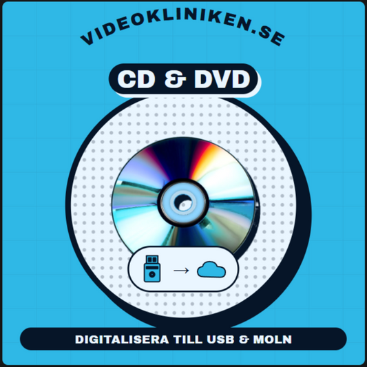 föra över-cd-dvd videokliniken